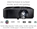 Optoma HD243X 1080p Projector for Movies and Gaming, Super Bright 3300 Lumens, Long 12000h Lamp Life, 3D Support, Easy Setup with Zoom and Keystone Adjustment