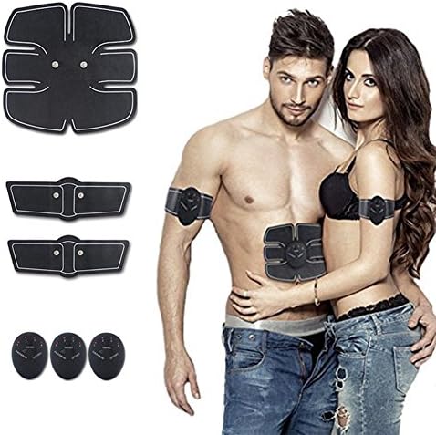 ABS STIMULATOR MUSCLE TONER Ultimate Abdominal Machine Device Belt Men &amp; Women