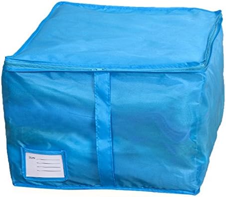 Home Storage Box Foldable Collapsible Canvas Fabric Storage Shelf Drawer Organiser Bedroom Box by Go4direction (L)