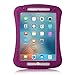 iPad Mini 4 Case, iXCC Shockproof Silicone Protective Rubber Soft Gel Case Cover [Drop Proof, Kids Proof, Shock Proof, Anti slip] - Purple