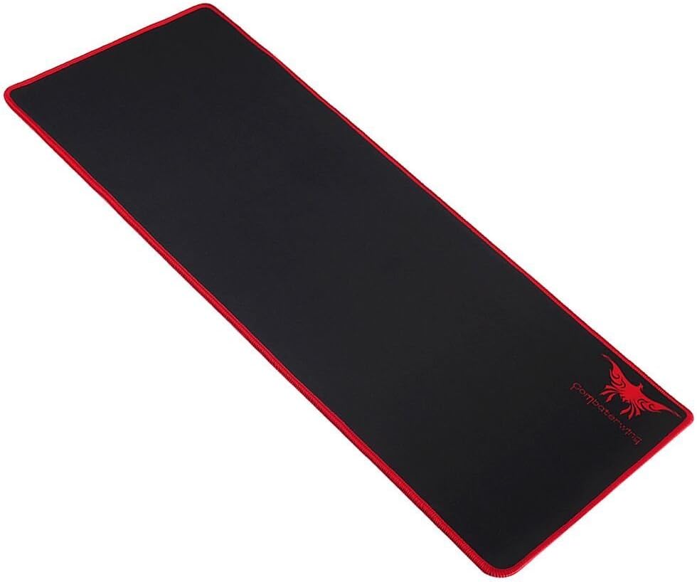 Meiertop Extended Cool Gaming Mouse Pad Mat Extra Large Computer Keyboard Game Mousepad Anti-slip Rubber Base 2mm Thick 27.6 x 11.8 x 0.08 inches