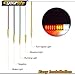Eyourlife 20 LED Trailer Truck Tail Lights bar DC12V Red Amber White 5 Wires for Rear Lights Turn Signal Lights Brake Lights Backup Lights Running Lights 2Pcs