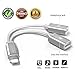 2-in-1 Lightning Splitter Adapter for iPhone X/8/8 Plus/7/7 Plus. Double lightning ports for dual Lightning Headphone Audio & Charge Adapter. Compatible IOS 10 or Later.