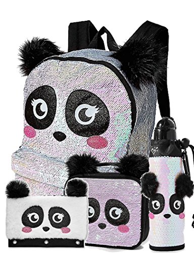 justice panda backpack