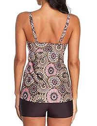 Zando - Bañador para mujer, diseño de Tankini Torso Tankini