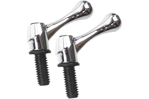 2PC Milling Machine Table Lock Bolt Mill Handle with M1/2 Thread for Bridgeport Adjustable Fixed Handles Zinc Alloy Parts for