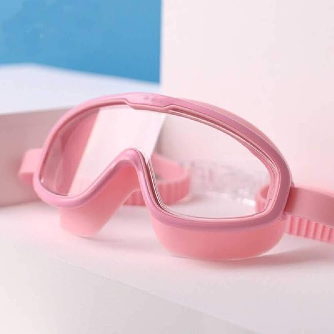 BBrand Children's Swimming Goggles with OnePiece Earplugs, Waterproof