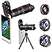 Phone Camera Lens, Best Keiyi 15X iPhone Camera Telephoto Lens kit Double Regulation Lens Attachment with Tripod and Universal Clip Compatible with iPhone X/XS/XS Max/XR/8/7 Plus Samsung Android Phone