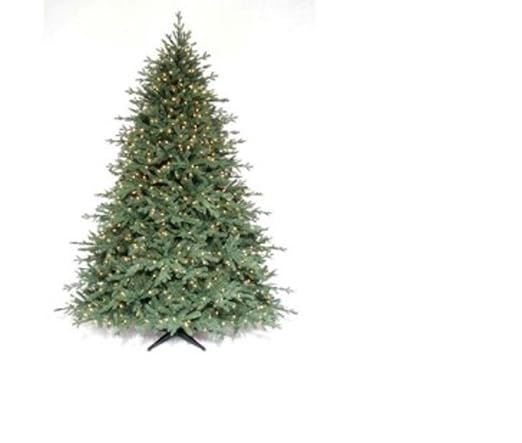 Martha Stewart Living 7.5 Ft. Pre-lit Royal Sarah Spruce Artificial ...