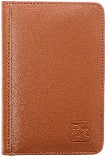 【Shikyou】 RFID Blocking Synthetic Leather Passport Holder Wallet Cover Case (Brown)