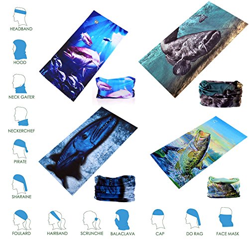 image for Demil Headband 6PCS/9PCS/12PCS Multifunctional 16-in-1 Yoga Sports Fas