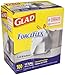 Glad ForceFlex Tall Kitchen Drawstring Trash Bags, Clorox 13 Gallon Trash Bags for Tall Trash Can, Industrial Cleaning, Unscented, 100 Count - 70427