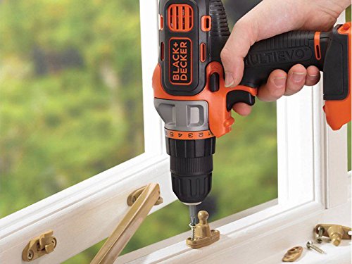 Black+Decker Akku-Multifunktionsgerät MT218KB – 18V Akkubohrer mit 2 Akkus – Geeignet zum Bohren, Sägen und Schleifen… – Bild 6