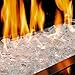 Celestial Fire Glass - Crushed, Clear (1/2