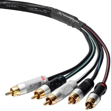 Mediabridge ULTRA Series Component Video Cable with Audio (6 Feet) - Gold Plated RCA