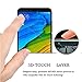 (2 Pack) Beukei Compatible for Xiaomi Redmi 5 Plus Screen Protector Tempered Glass, Full Screen Coverage, Touch Sensitive,Case Friendly, 9H Hardness