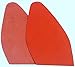 Vibram Red Rubber Soles Replacement, 1mm Thin (1 Pair)