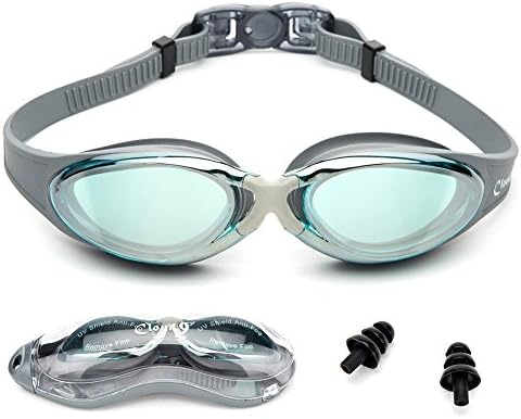 Newbee Fashion - Adjustable Strap Sleek Design Adult Unisex Anti-Fog UV Protection Slim Light Weight Swimming Goggles