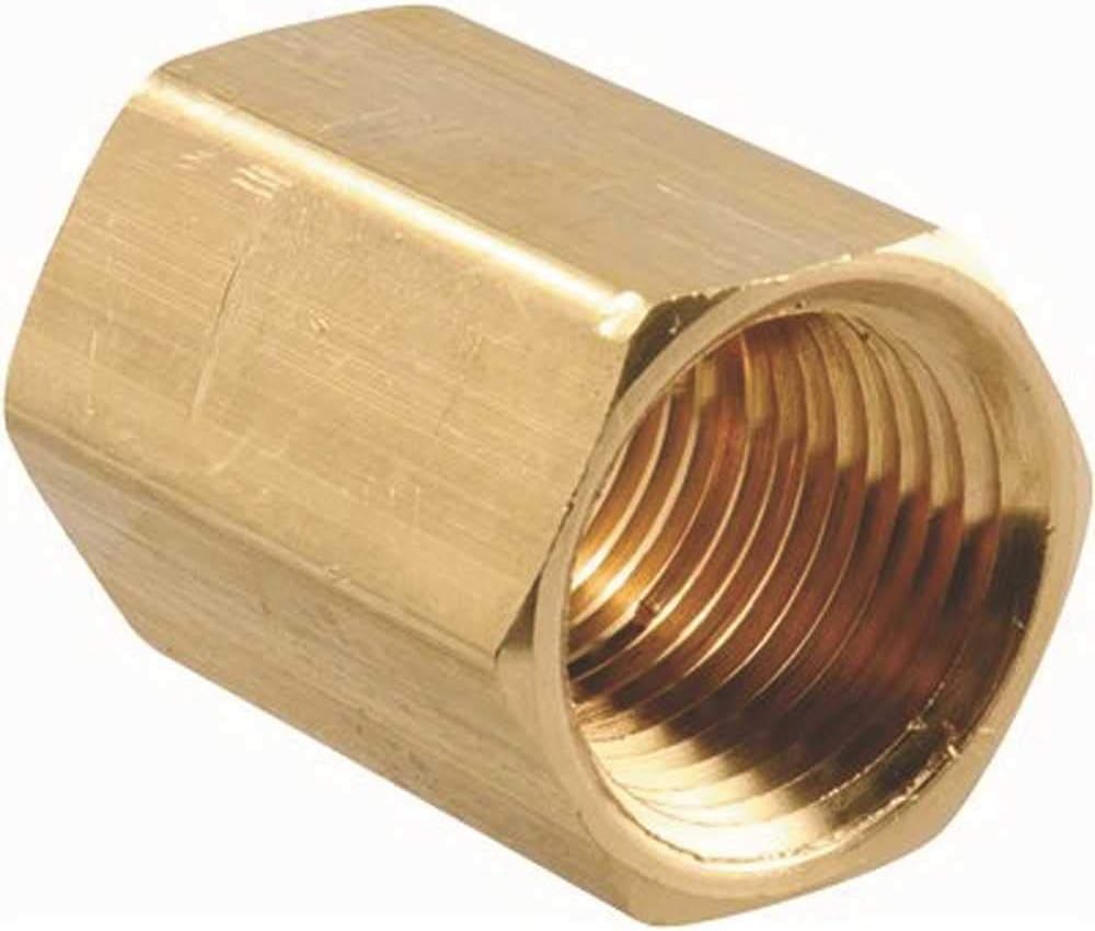 BRASS COUPLING 1/2\
