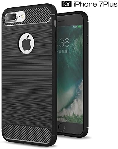 Premium ShockProof and Exact Fit iPhone 7 Plus Case for Apple iPhone 7 Plus [2016] (Black)