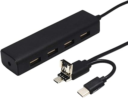 Amazon Com Type C Hdmi Type C Micro Usb Usb 2 0 Otg 3in1 Hub