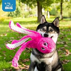 Best Pet Supplies OctoMutant Crinkle Plush Dog Toys