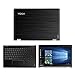 Black Brushed Aluminum Skin Decal wrap Skin Case Compatible with Lenovo Yoga 710 11 11.6