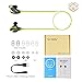 TOTU Bluetooth Headphones, V4.1 Stereo Noise Isolating Sports Sweatproof Headset with Mic for iPhone 7 Samsung Galaxy S7 and Android Phones [Upgraded Version], Black … (Green)