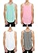Hipster Triblend Melange Longline Muscle Tank Top Shirt Yoga Dance Every Day Wear