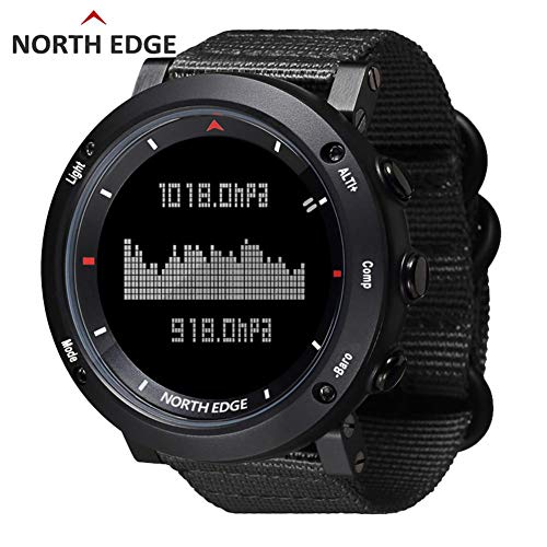 Fovolat Men's Sport Digital Watch Hours Running Swimming Outdoor Sports Watches with Altimeter Barometer Compass Thermometer Weather Functions Suitable as a Gift