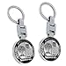 UNAKIM--Metal Mercedes Benz AMG Keychain Creative Accessories Auto Parts SUV Car Keyring