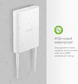 Zyxel NWA55AXE WiFi 6 AX1800 Outdoor Mesh Access Point IP55 PoE+ Injector view 5