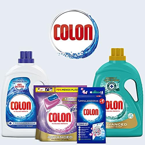 Detergente Capsulas, Azul, 32 Unidad (Paquete de 1), El embalaje puede variar