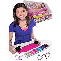 ALLKINDATHINGS Stylish Girl Wrist Twists and Wear Bracelet Maker Kit with 14 Colour Twine