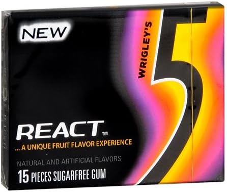 Wrigleys 5 React 2 - Fruit