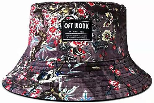 JAWEY Korean Letter Embroidery Hat Bucket Hats Spring and Summer Sun Hat Classic Male and Female Couple