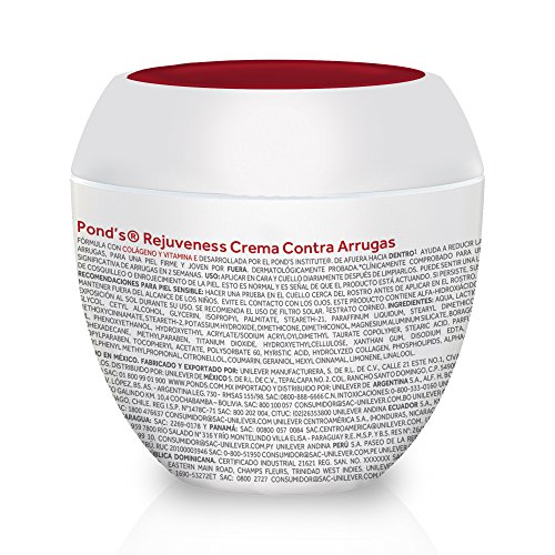 Pond's Rejuveness Anti-wrinkle Cream 7oz, Crema Ponds Rejuvecedora Contra-las Arrugas 200gr