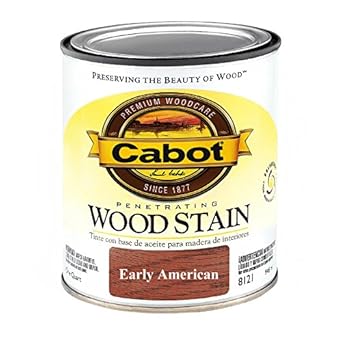 Cabot 1440008125005 Interior Wood Stain, Early American ~ Quart