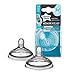 Tommee Tippee Advanced Anti-Colic Baby Bottle Nipple Replacement, Medium Flow, 3+ Months - 2 Count primary