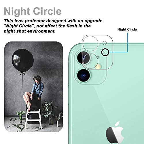 4 Pack Tauri 2 Pack Privacy Screen protector + 2 Pack camera lens