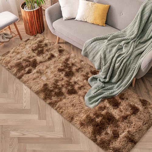TENNOLA Soft Brown Runner Rugs