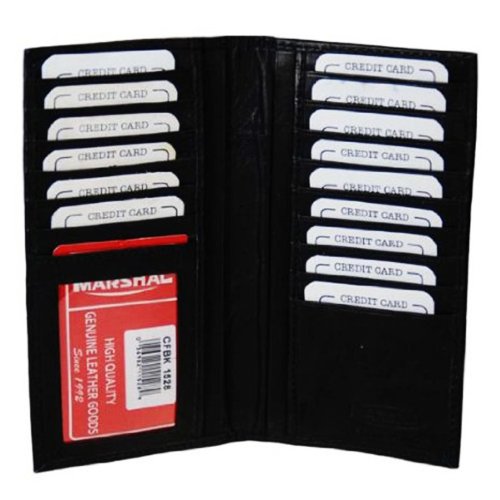 Bi-fold Removable Plastic Credit Card Holder #1528CF
