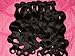 10-28 inch 100% RAW Virgin Brazilian Remy Human Hair Extensions Wavy Weave Weft Bundle #1B