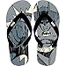Batman Flip Flops, Medium  ~ Kryptonite 