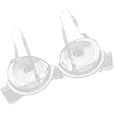 FENICAL Invisible Transparent Ultra-fine Strap Plastic Bra Disposable Underwear Bra for Ladies Women Girls (42) 14.56 X 4.52 X 0.39 Inches