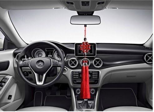 Fashion cat high-grade creative Jade stone Red agate Double the mythical wild animal modelling office Auto accessories Bless peace pendant