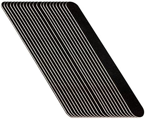 Fashion gallery 30Pcs/lot thin Black Buffing Sanding Files Block nail tools Manicure Care Nail Art Buffer