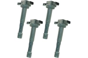 TRQ Ignition Coil Set Compatible with 2007-2012 Acura RDX 2004-2008 TSX