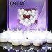 OMGAI 24 PCS LED Tea lights Candles Battery-Powered Small Bright Flickering Flameless Candles for Home Decoration - Cool White