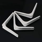 Sayayo EJR100W-4P Shelf Bracket 100mm Corner Brace White 4 pcs view 6